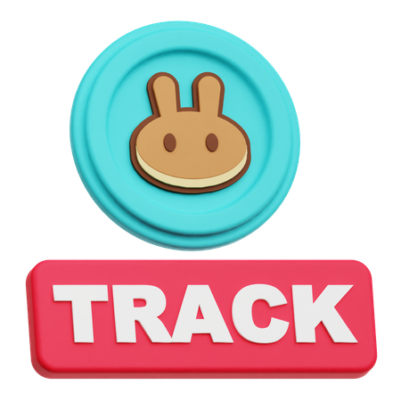 Pancakeswap Track  3D Icon