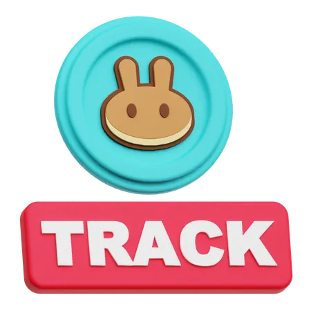 Pancakeswap Track  3D Icon