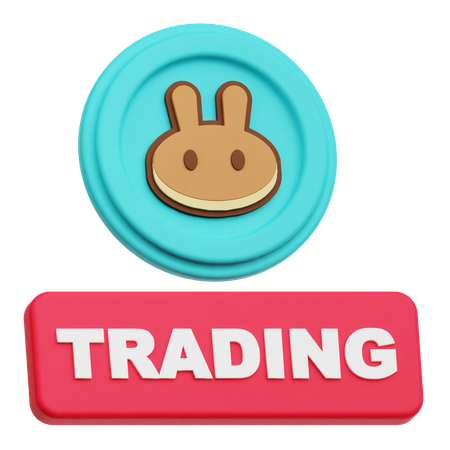 Pancakeswap Trading  3D Icon
