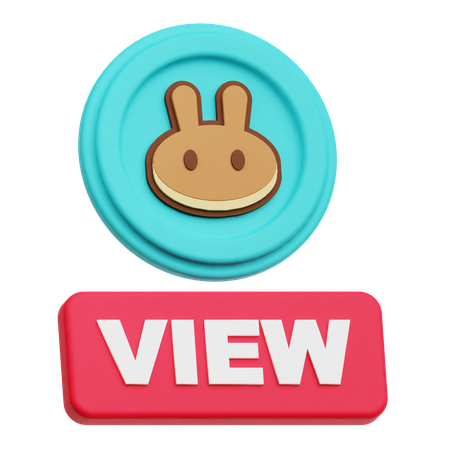 Pancakeswap View  3D Icon