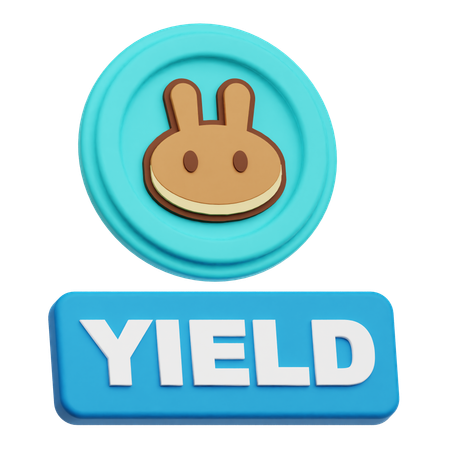 Pancakeswap Yield  3D Icon