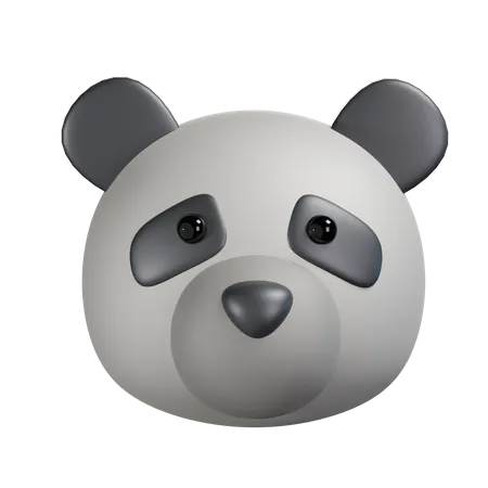 Panda  3D Illustration