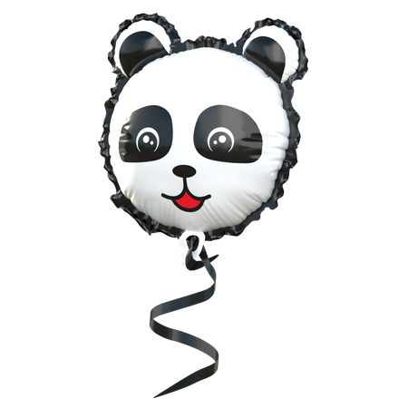 Panda-Ballon  3D Icon