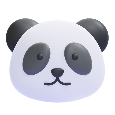 Panda Emoji  3D Icon
