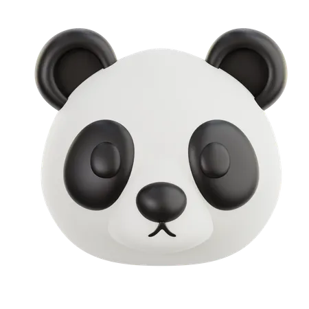 Panda Emoji  3D Icon