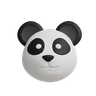 panda face graphics