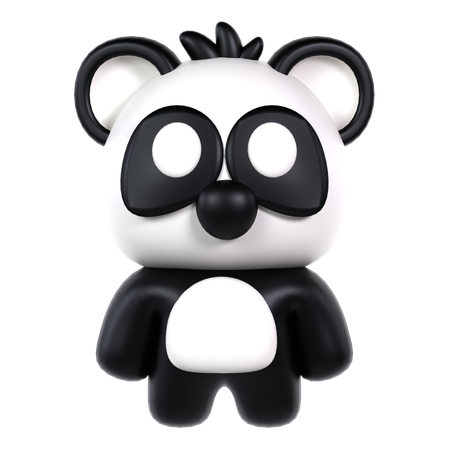 Panda fofo  3D Icon