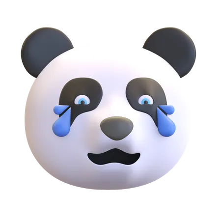 Panda qui rit  3D Emoji