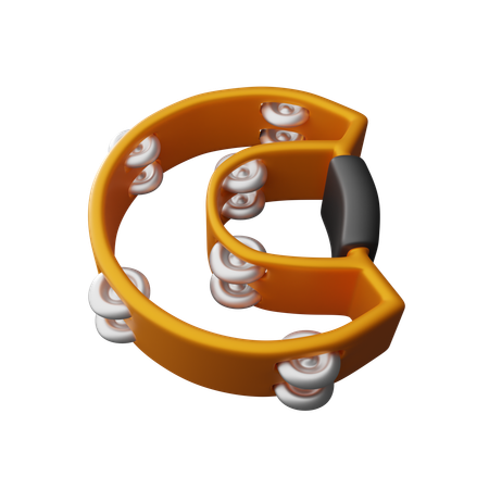 Pandeiro  3D Icon