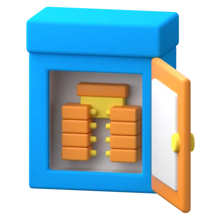 패널 보드  3D Icon