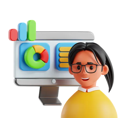 Panel de control del profesor  3D Icon