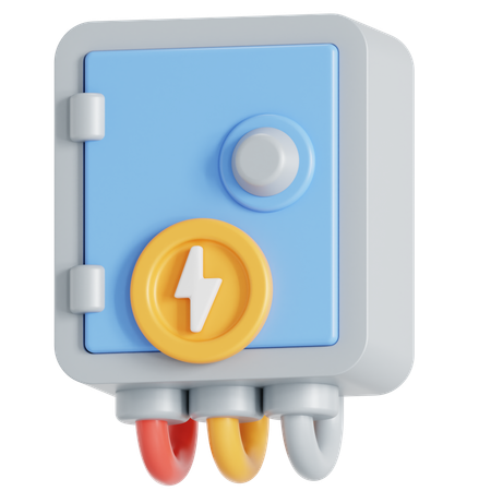 Panel electrico  3D Icon