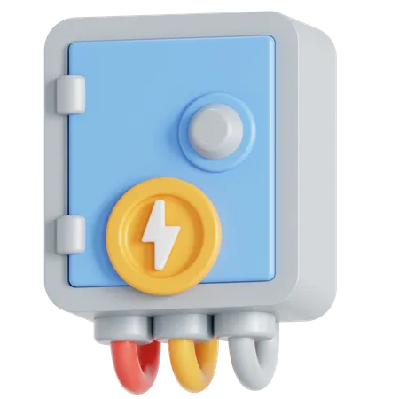 Panel electrico  3D Icon