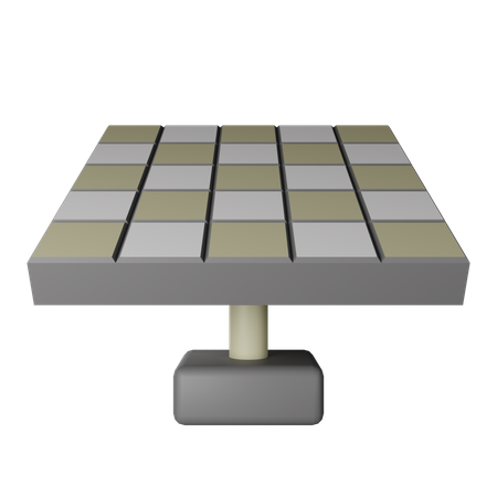 Panel solar  3D Icon