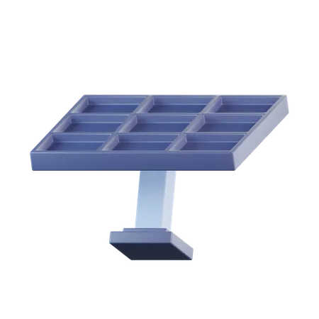 Panel solar  3D Icon