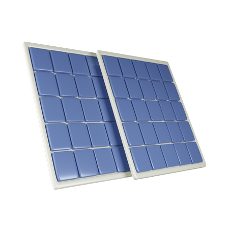 Panel solar  3D Icon