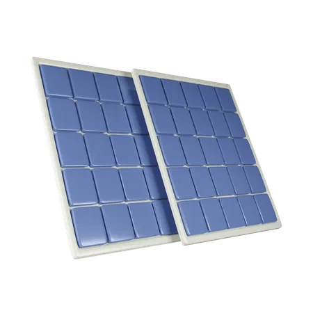 Panel solar  3D Icon