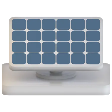 Panel solar  3D Icon