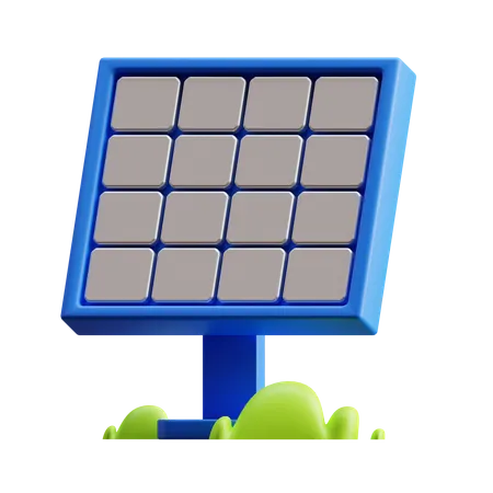 Panel solar  3D Icon