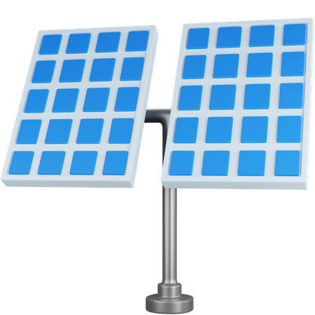 Panel solar  3D Icon