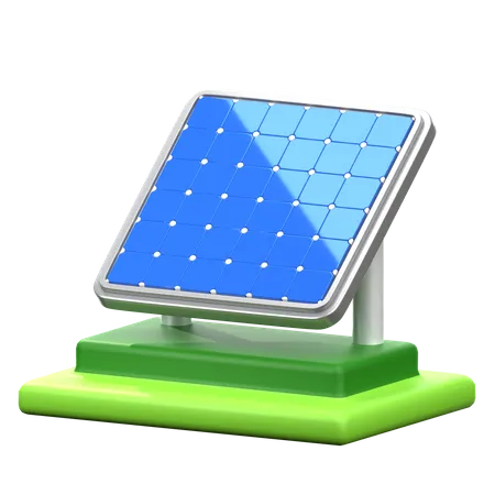 Panel solar  3D Icon