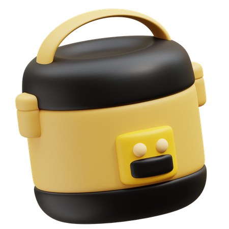 Panela de arroz  3D Icon