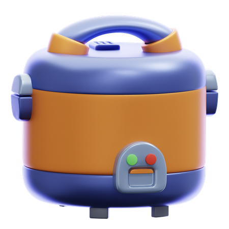 Panela de arroz  3D Icon