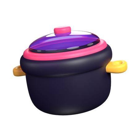 Panela de pressão  3D Icon