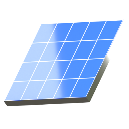 Paneles solares  3D Icon