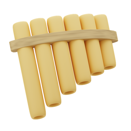 Panflöte  3D Icon