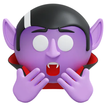 Vampiro de pánico  3D Icon