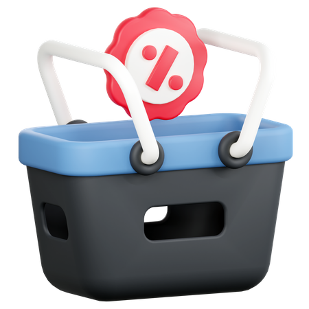 Panier  3D Icon