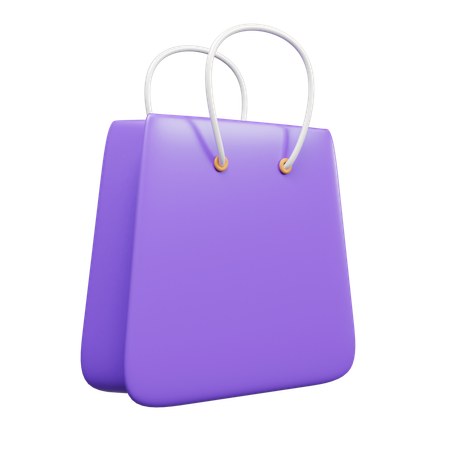 Sac de courses  3D Icon