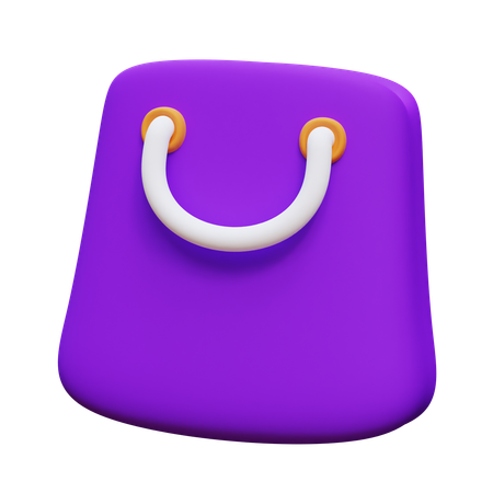 Sac de courses  3D Icon