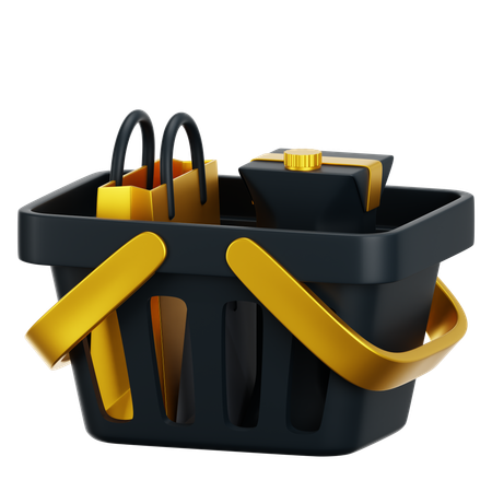 Panier  3D Icon
