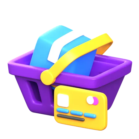 Panier  3D Icon