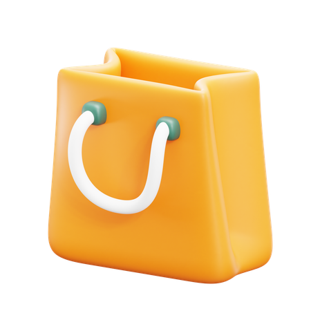 Sac de courses  3D Icon