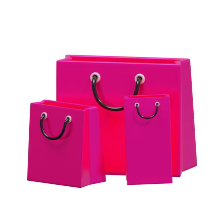 Sac de courses  3D Icon