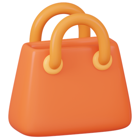 Sac de courses  3D Icon