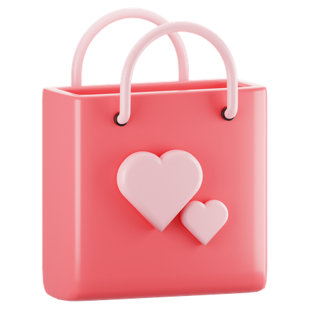 Sac de courses  3D Icon