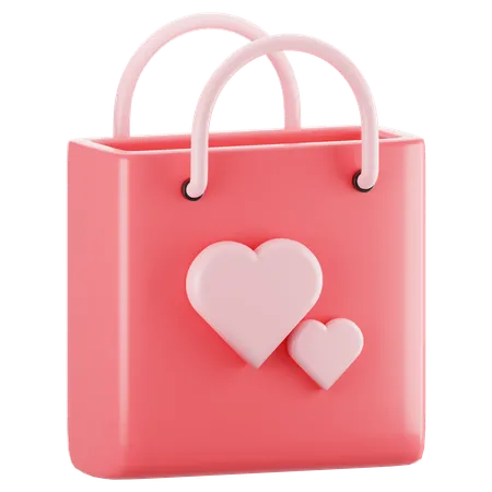 Sac de courses  3D Icon