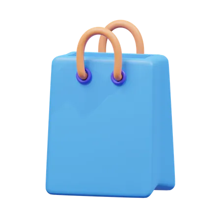 Sac de courses  3D Icon