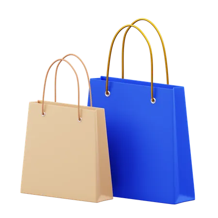 Sac de courses  3D Icon