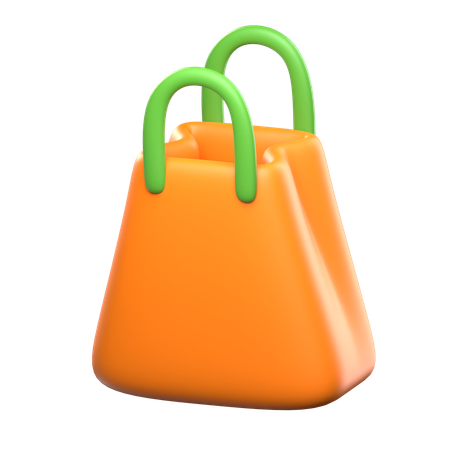 Sac de courses  3D Icon