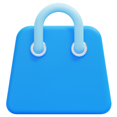 Sac de courses  3D Icon