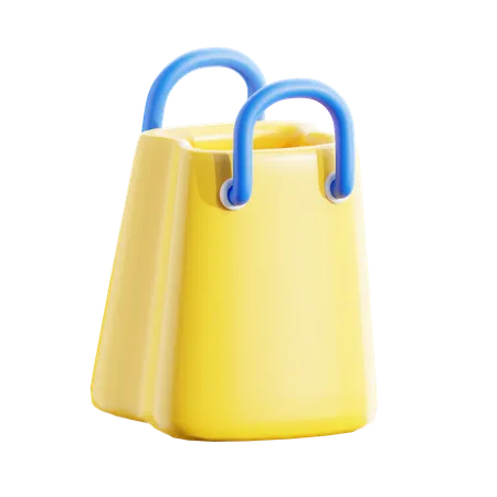 Sac de courses  3D Icon