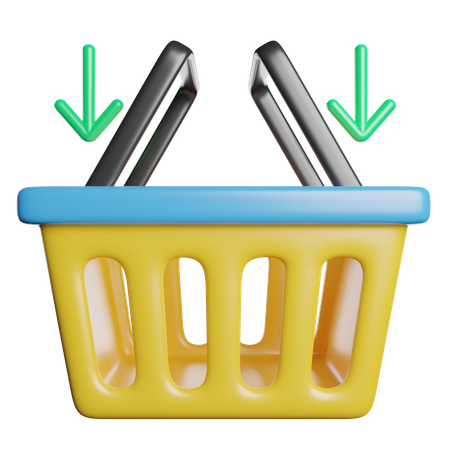 Panier  3D Icon