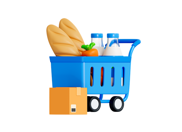Panier  3D Icon