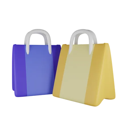 Sac de courses  3D Illustration