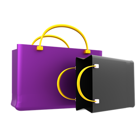 Sac de courses  3D Illustration